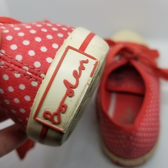 Boden pink polka dot sneakers EU 37 - Picture 5 of 14